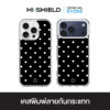 HI-SHIELD เคสใสกันกระแทก iPhone รุ่น Polkadot S207 [เคส iPhone18/17/16/15/14/13/12/11]