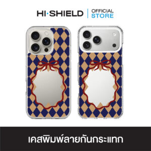 HI-SHIELD เคสใสกันกระแทก iPhone รุ่น Frame S218 [เคส iPhone17,iPhone16,iPhone15,iPhone14,iPhone13,iPhone12]