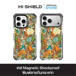 HI-SHIELD Magnetic Shockproof Case รุ่น KAMO S212 [iPhone17/iPhone16/iPhone15/iPhone14] - เคสแม่เหล็ก