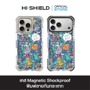 HI-SHIELD Magnetic Shockproof Case รุ่น KAMO S213 [iPhone17/iPhone16/iPhone15/iPhone14] - เคสแม่เหล็ก