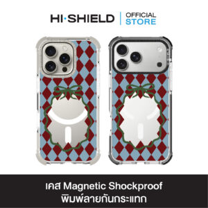 HI-SHIELD Magnetic Shockproof Case รุ่น Frame S219 [iPhone17/iPhone16/iPhone15/iPhone14] - เคสแม่เหล็ก