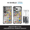 HI-SHIELD Magnetic Mirror Case รุ่น KAMO S215 - เคสแม่เหล็กกระจกเงากันกระแทก [iPhone15/16/17/S25/S26Ultra]