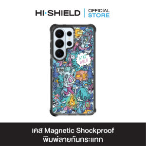 HI-SHIELD Magnetic Shockproof Case รุ่น KAMO S213 [SAMSUNG S24Ultra,S25Ultra,S26Ultra] - เคสแม่เหล็กกันกระแทก