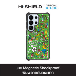 HI-SHIELD Magnetic Shockproof Case รุ่น KAMO S214 [SAMSUNG S24Ultra,S25Ultra,S26Ultra] - เคสแม่เหล็กกันกระแทก