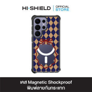 HI-SHIELD Magnetic Shockproof Case รุ่น Frame S218 [SAMSUNG S24Ultra,S25Ultra,S26Ultra] - เคสแม่เหล็กกันกระแทก