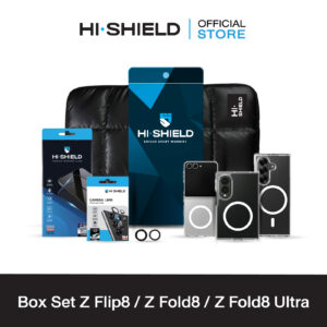 [ZFlip8 / ZFold8] HI-SHIELD Box Set Z Flip8 / Z Fold8 - ฟิล์มกระจก ฟิล์มกล้อง เคส [แถมคูปองติดฟิล์มฟรี]