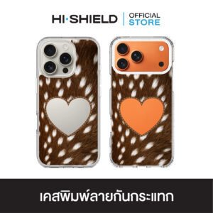 HI-SHIELD เคสใสกันกระแทก iPhone รุ่น Animal S220 [เคส iPhone17,iPhone16,iPhone15,iPhone14,iPhone13,iPhone12]