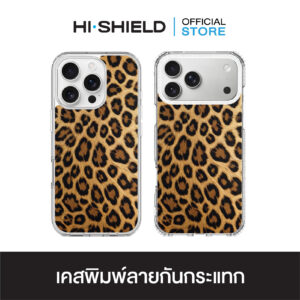HI-SHIELD เคสใสกันกระแทก iPhone รุ่น Animal S222 [เคส iPhone17,iPhone16,iPhone15,iPhone14,iPhone13,iPhone12]