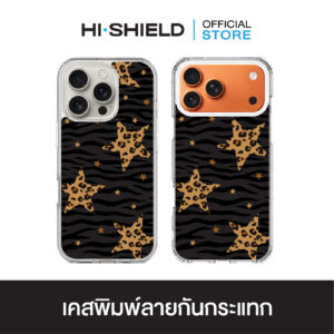 HI-SHIELD เคสใสกันกระแทก iPhone รุ่น Animal S224 [เคส iPhone17,iPhone16,iPhone15,iPhone14,iPhone13,iPhone12]