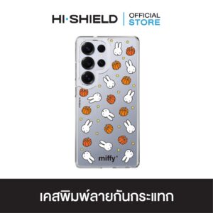 [S25ultra,S24ultra,S23ultra] HI-SHIELD เคสใสกันกระแทก Samsung รุ่น Miffy034