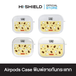 HI-SHIELD AirPods Case เคสกันกระแทกแอร์พอด รุ่น Miffy040