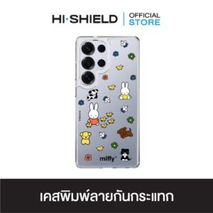 [S25ultra,S24ultra,S23ultra] HI-SHIELD เคสใสกันกระแทก Samsung รุ่น Miffy043