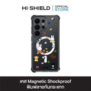 HI-SHIELD Magsafe Shockproof Case รุ่น Miffy043 [SAMSUNG S24Ultra,S25Ultra,S26Ultra] - เคสแม่เหล็กกันกระแทก